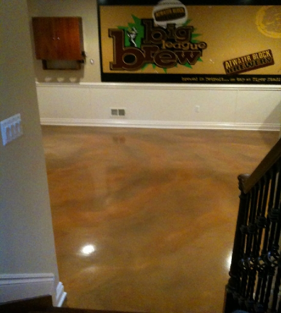 Huntington Woods Mi Reflector Enhancer Basement custom basement flooring 3